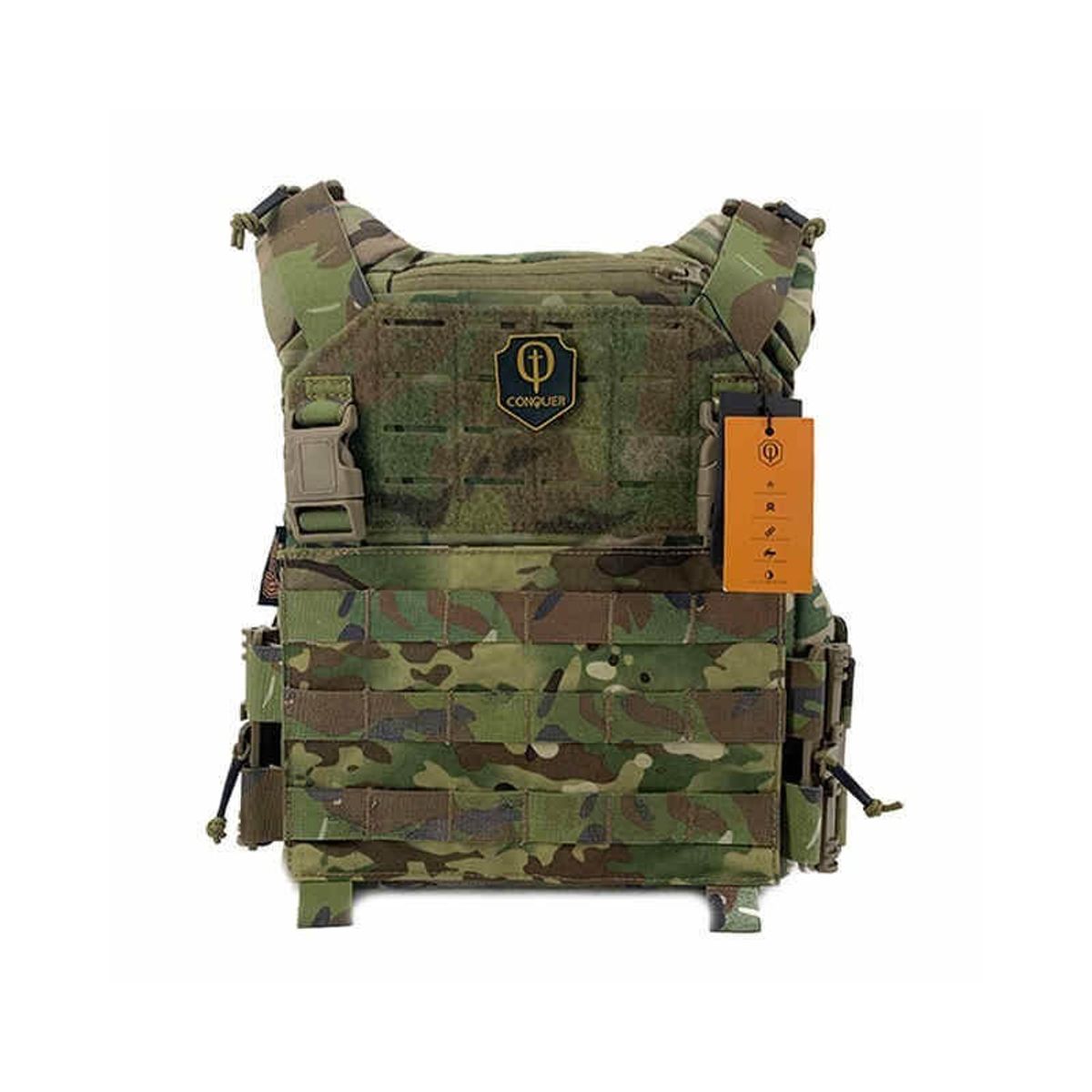 Conquer CQR Plate Carrier Multicam