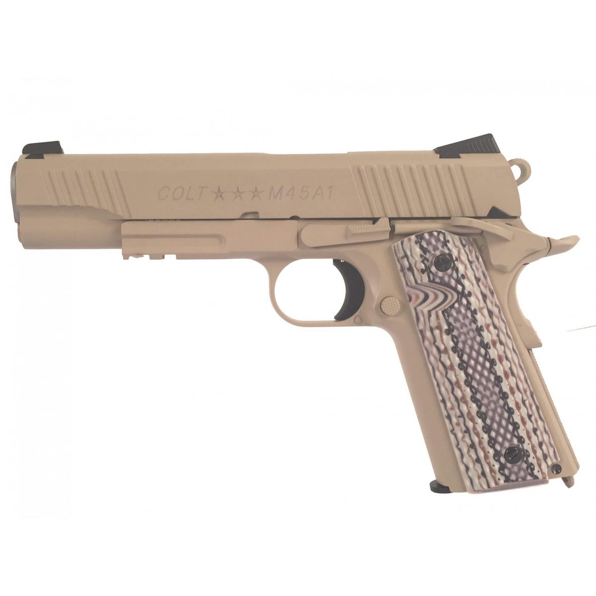 Colt 1911 M45A1 CO2, Tan