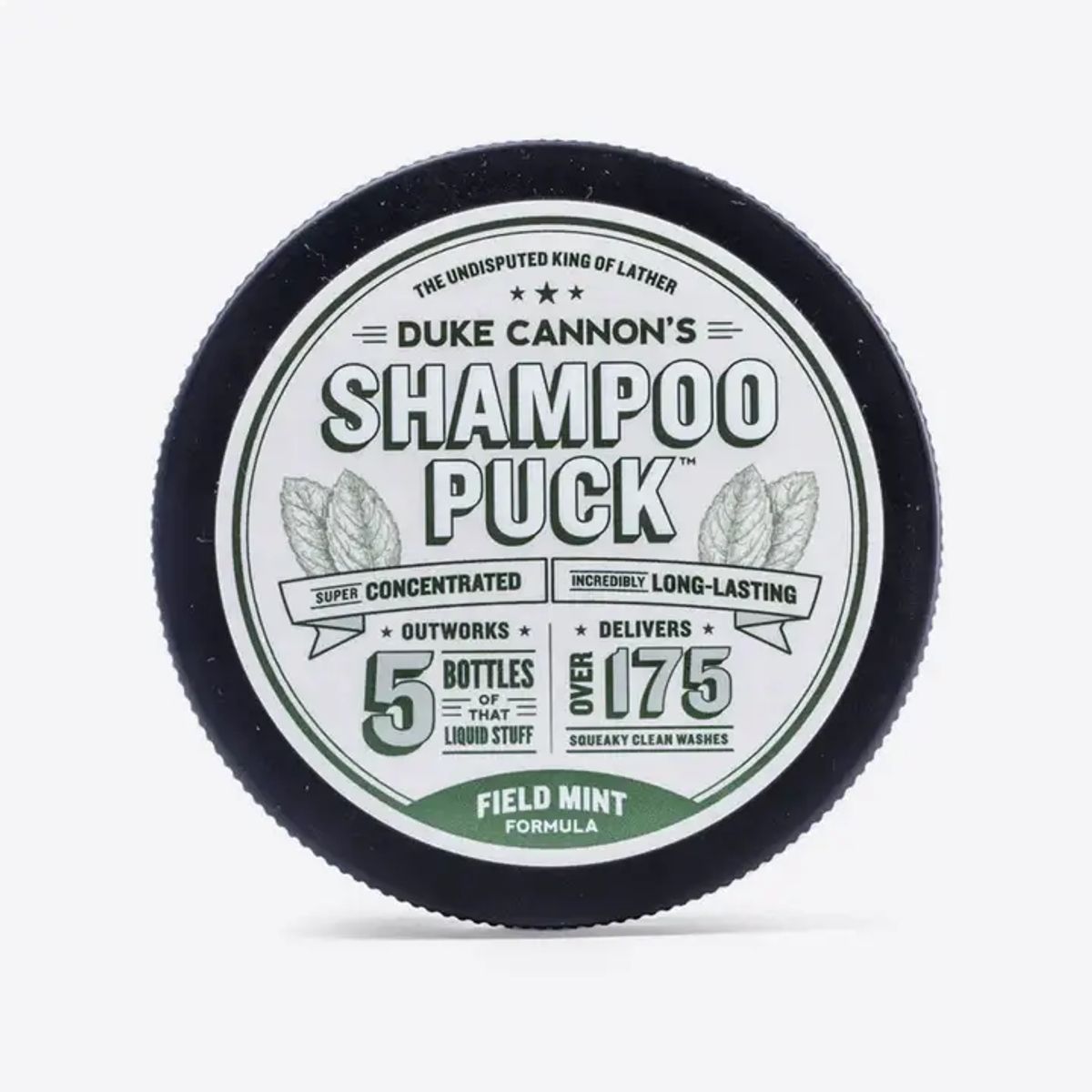 Duke Cannon Shampoo Puck, Field Mint