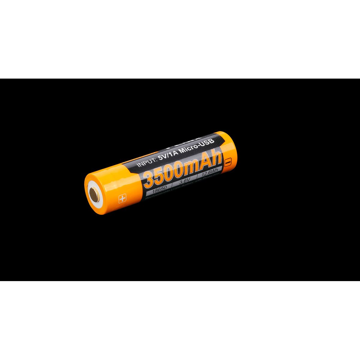 Fenix 18650, 3500 mAh, Genopladeligt Batteri