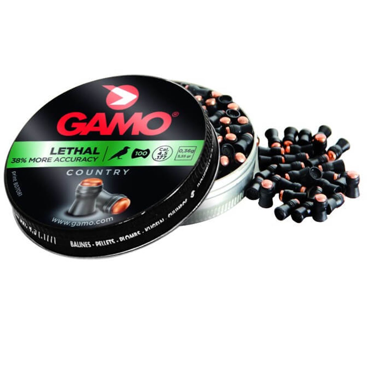 Gamo Lethal, 100 Stk, 4,5mm(.177)