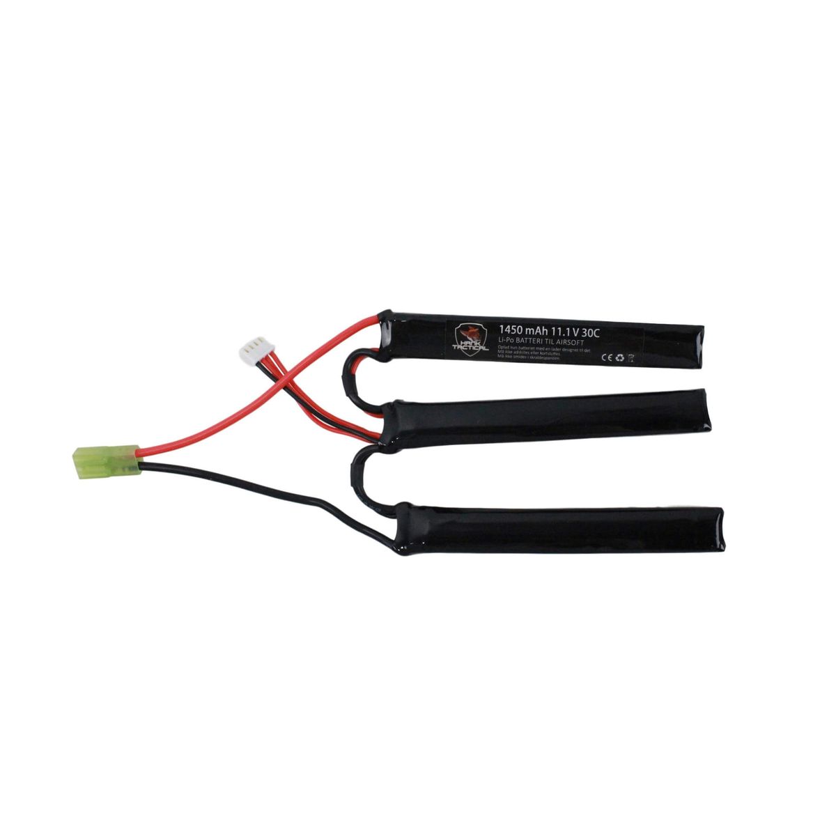 Hank Tactical, 11,1V LiPo, 1450 mAh, Crane