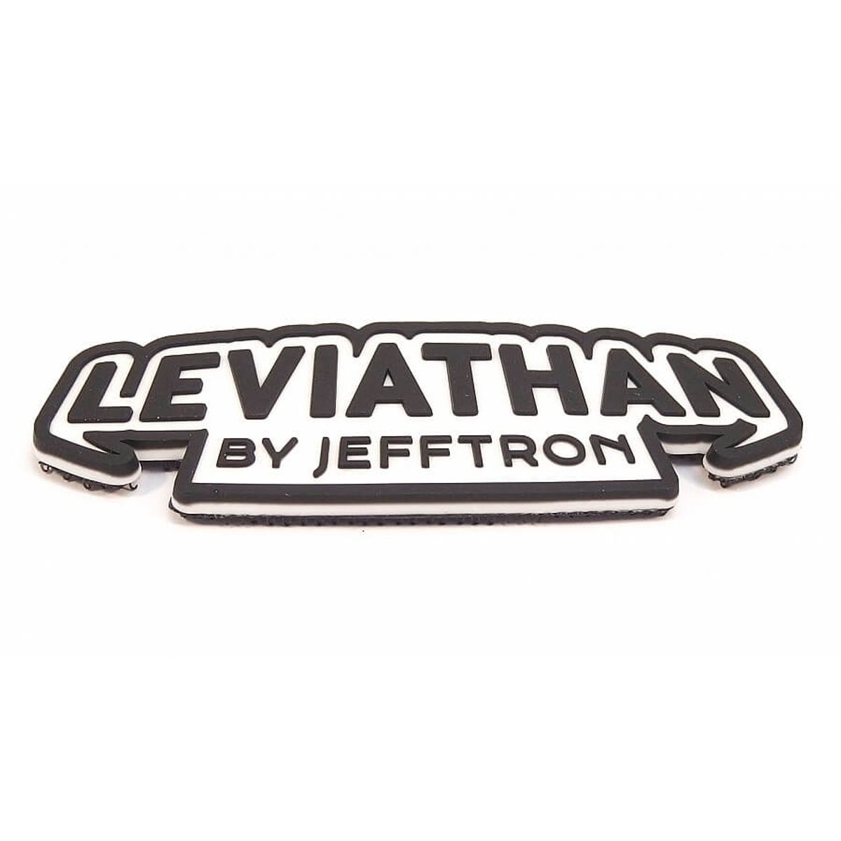 Jefftron Brand Patch, Sort/Hvid