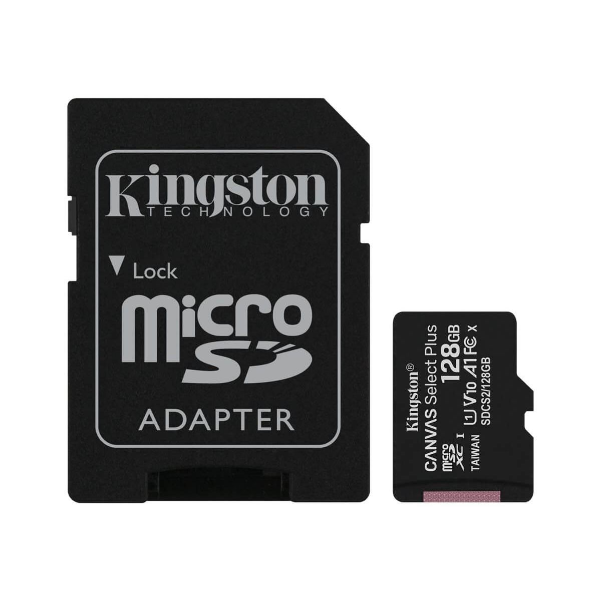 Kingston Canvas Select Plus Micro SD, 128 GB