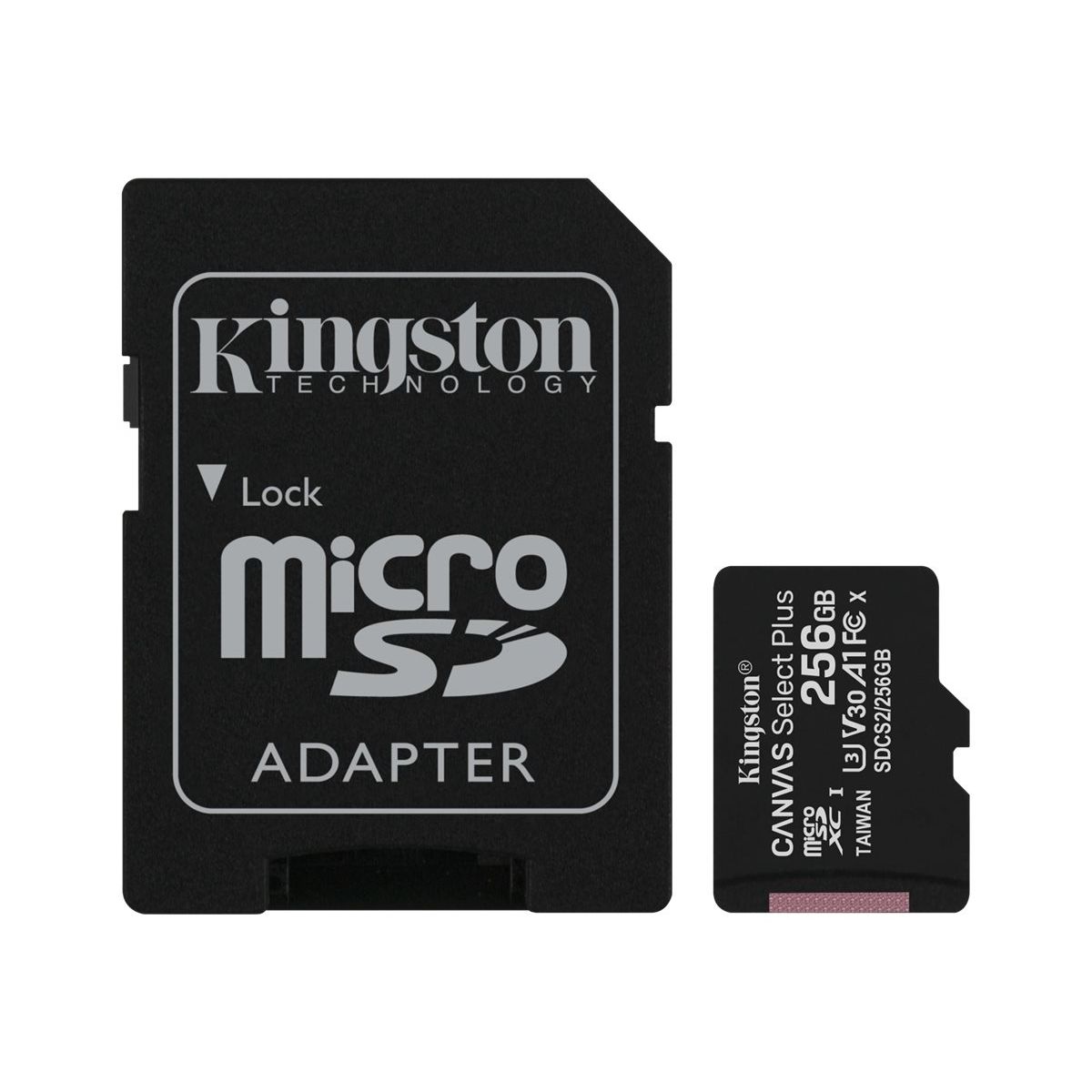 Kingston Canvas Select Plus Micro SD, 256 GB