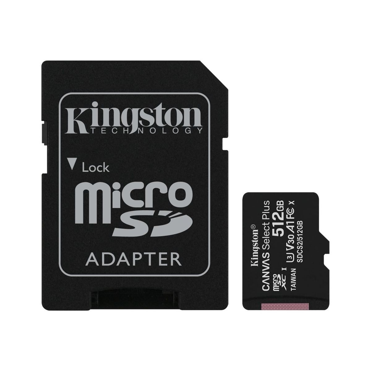 Kingston Canvas Select Plus Micro SD, 512 GB