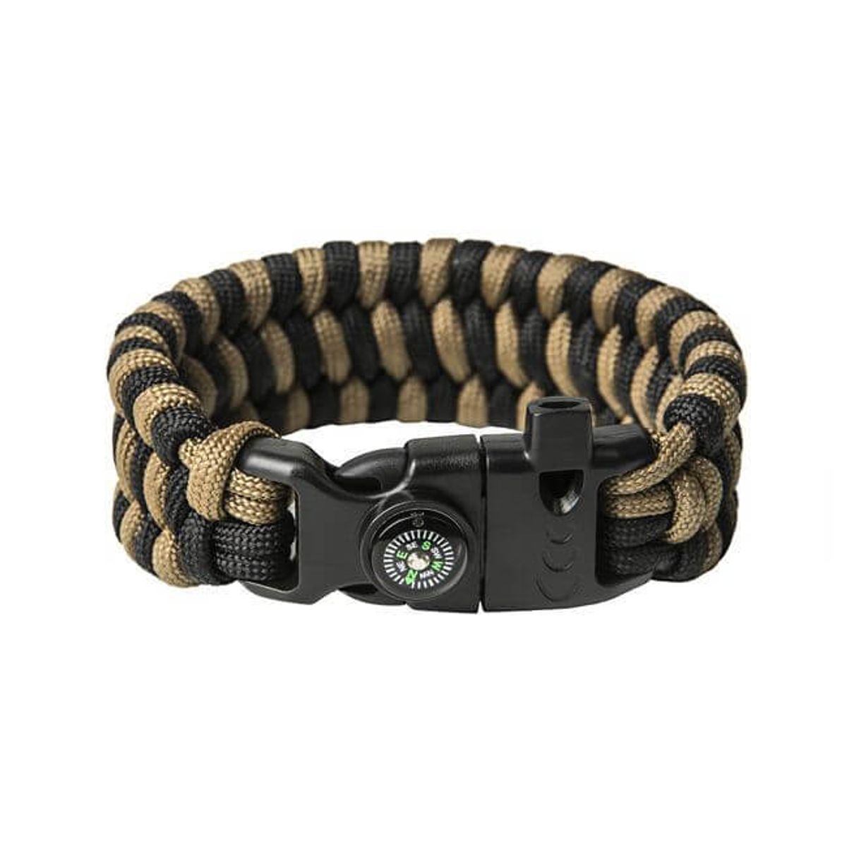 Trilobite Armbånd, Sort & Coyote Small