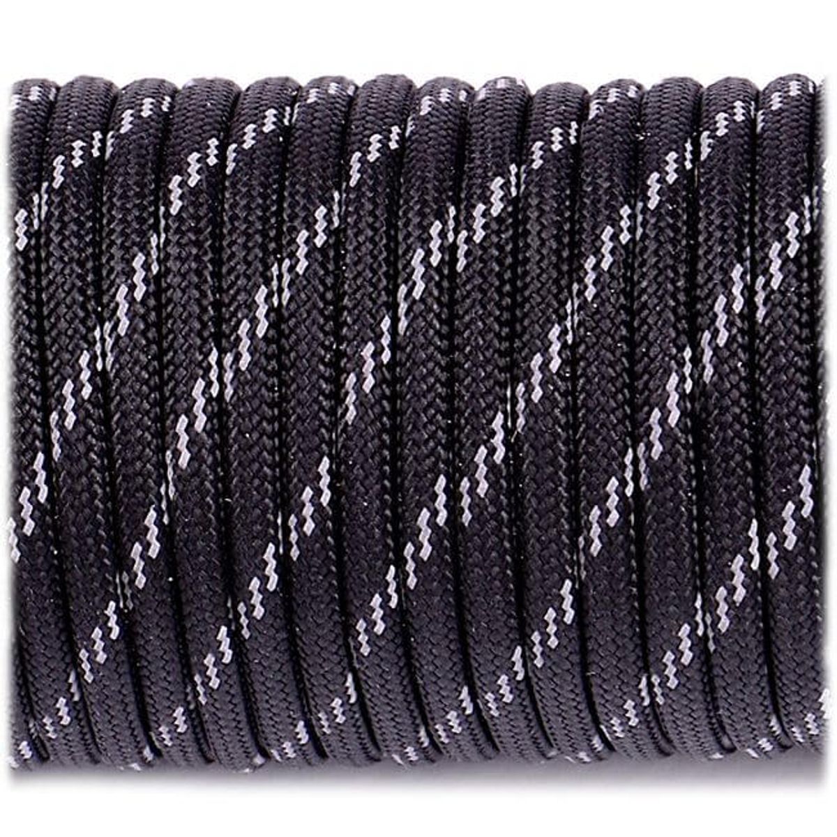 Refleks Paracord, Sort, 10 meter