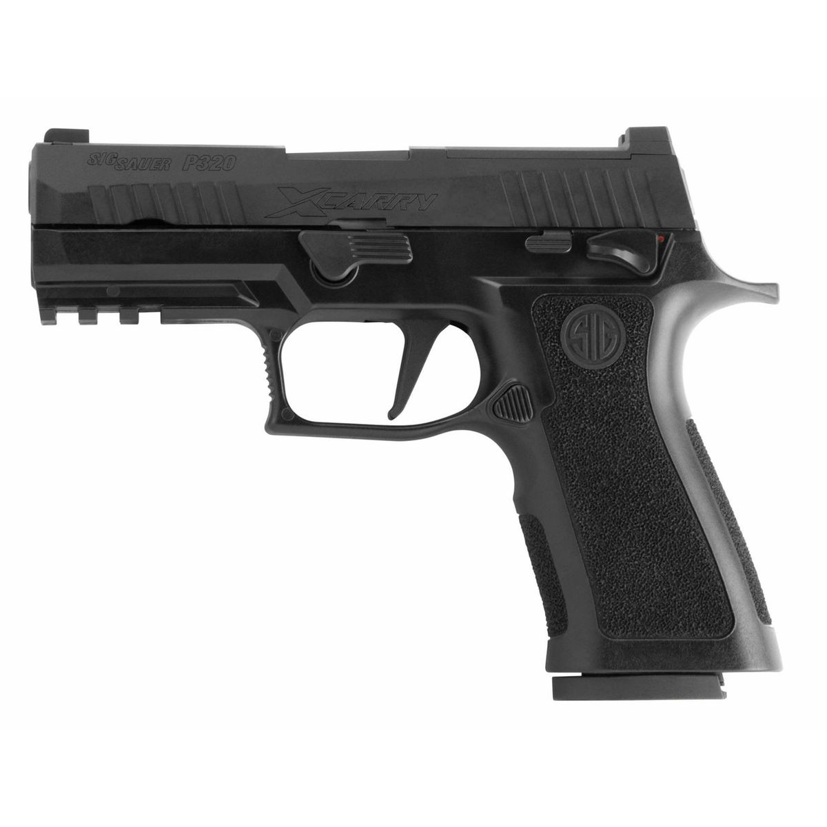 Sig Sauer P320 X-Carry, Sort