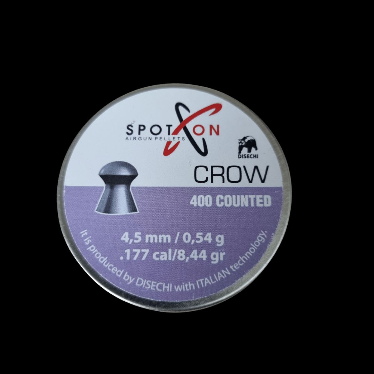 Spot On Crow Hagl, 400 stk, 4,5 mm (.177)