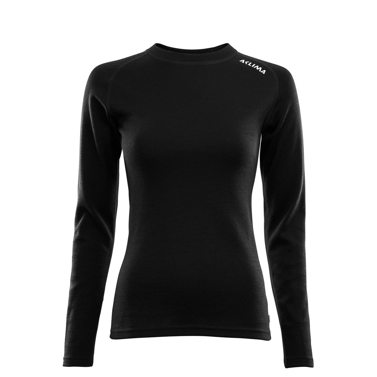 Aclima Warmwool Dame Crew Neck Black XS