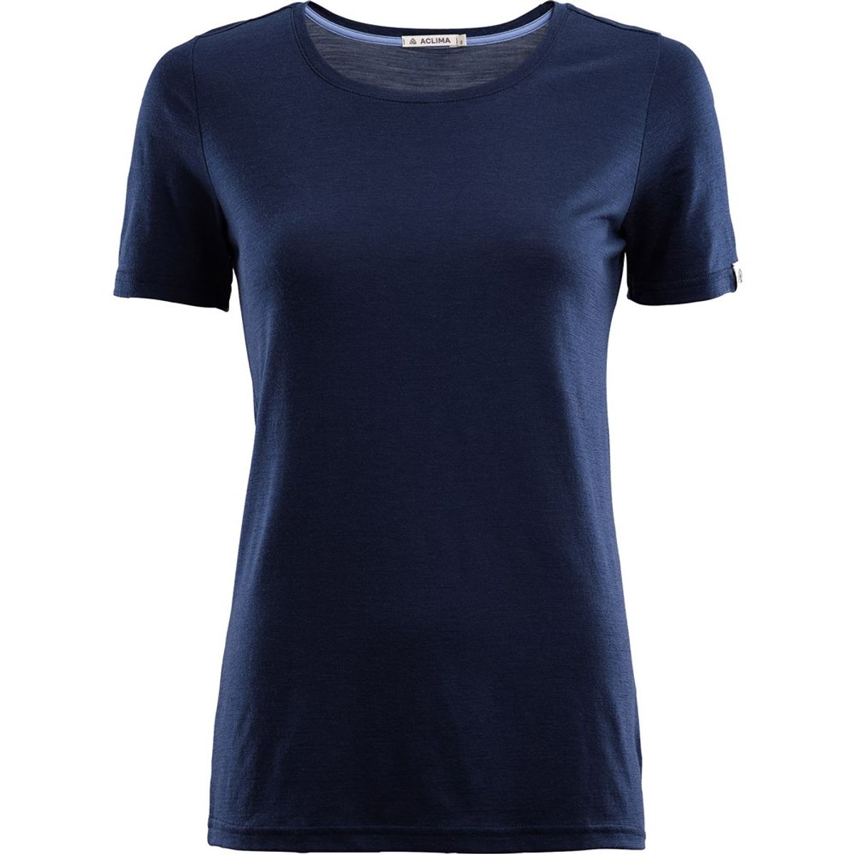 Aclima Round Neck Dame Lightwool Navy Blaze XL