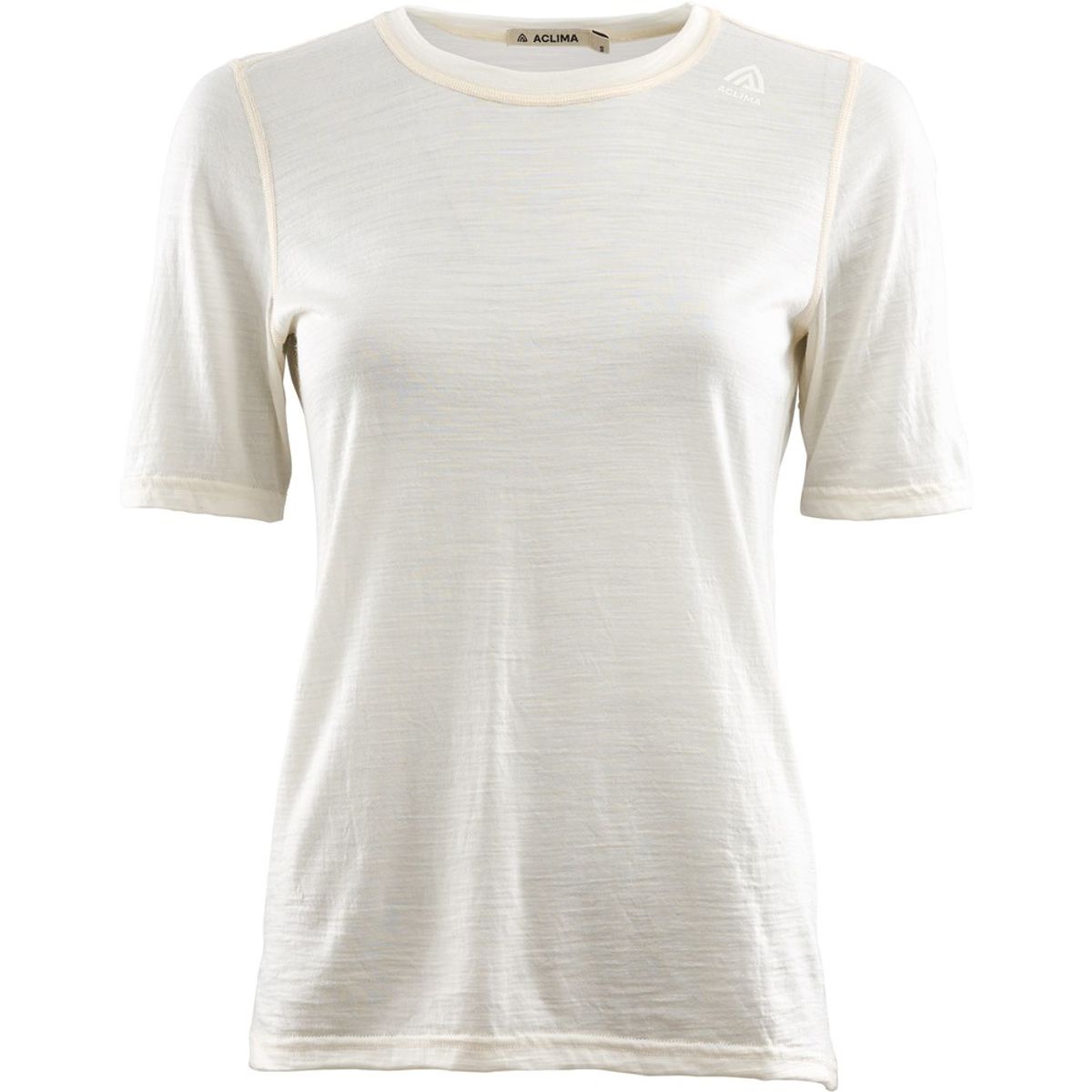 Aclima Dame LightWool Undershirt Tee White M