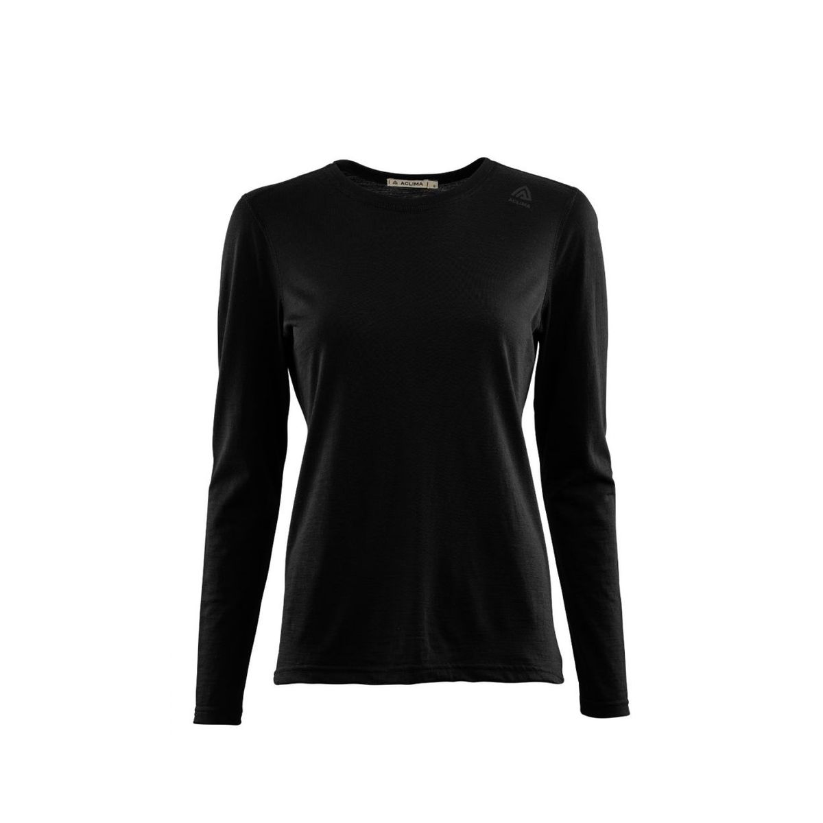 Aclima Dame LightWool L/S Undershirt Black L