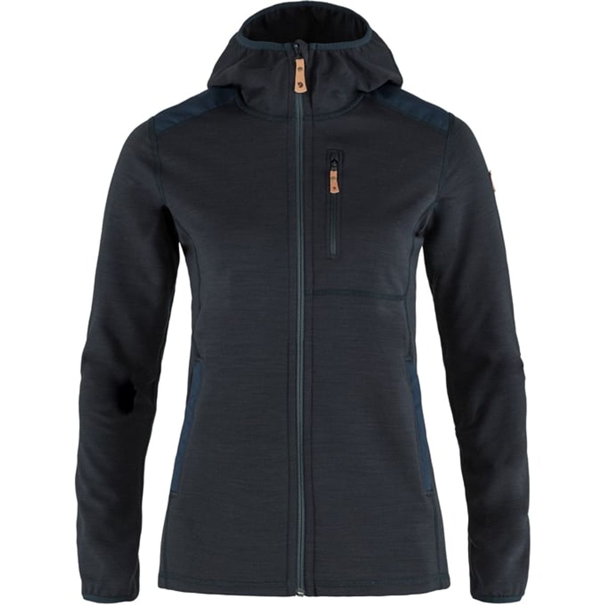 Fjällraven Keb Fleece Hoodie Dame Dark Navy XL