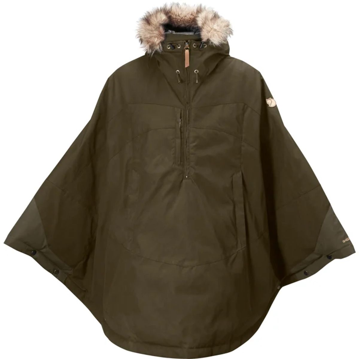 Fjällräven Luhkka Poncho Dark Olive M