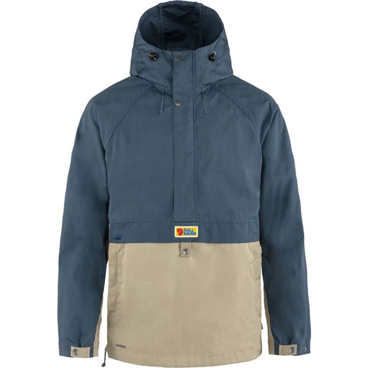 Fjällräven Vardag Anorak Herre Uncle Blue-Sand Stone M