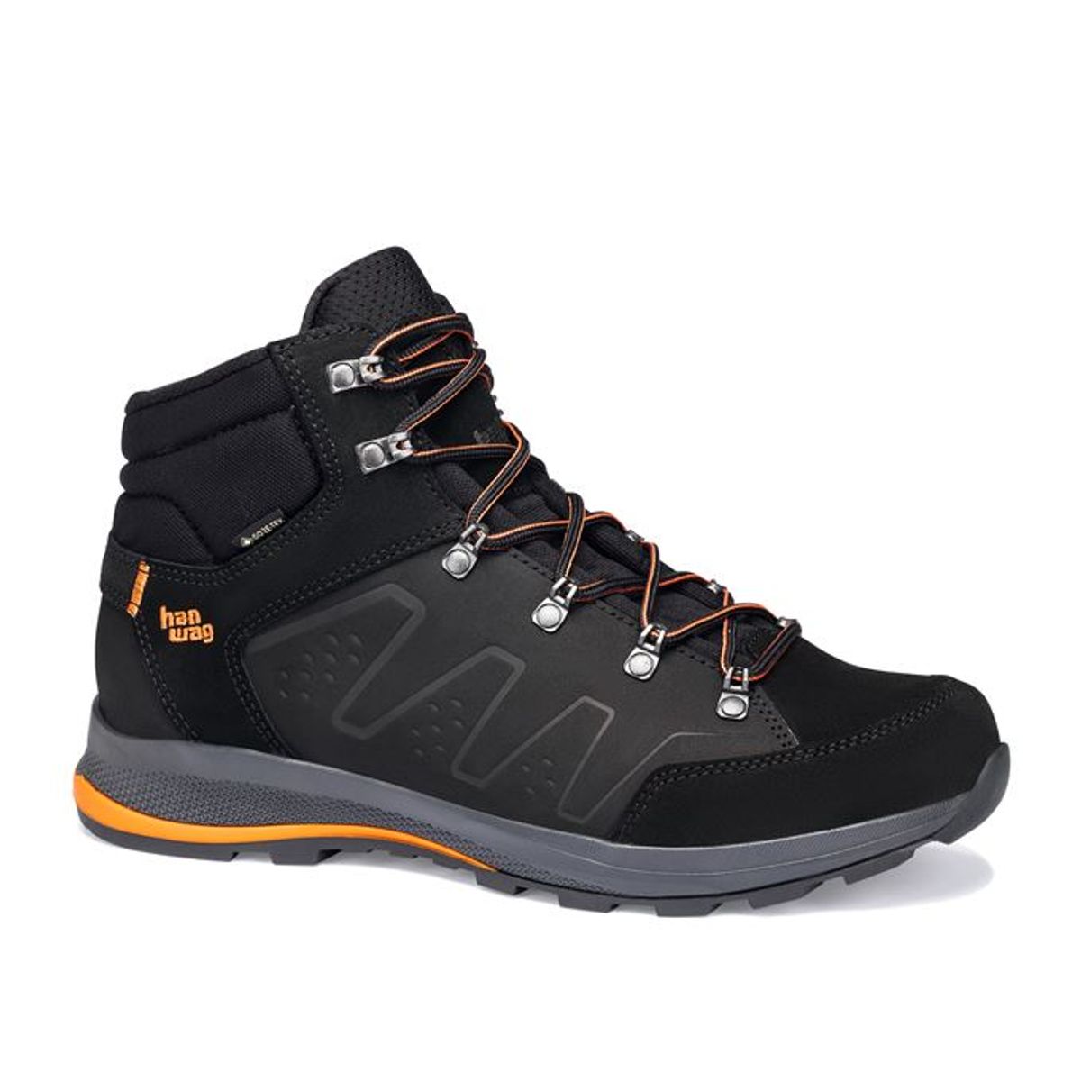 Hanwag Torsby GTX Herre Black/Orange 40