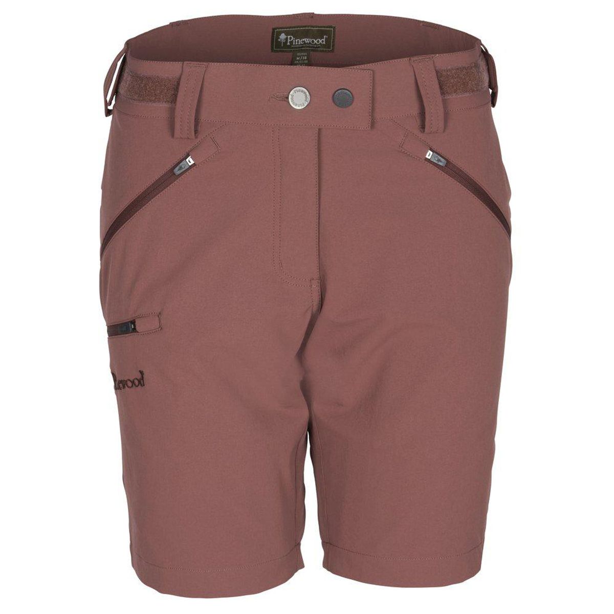 Pinewood Abisko Dame Shorts Marron Rose 36