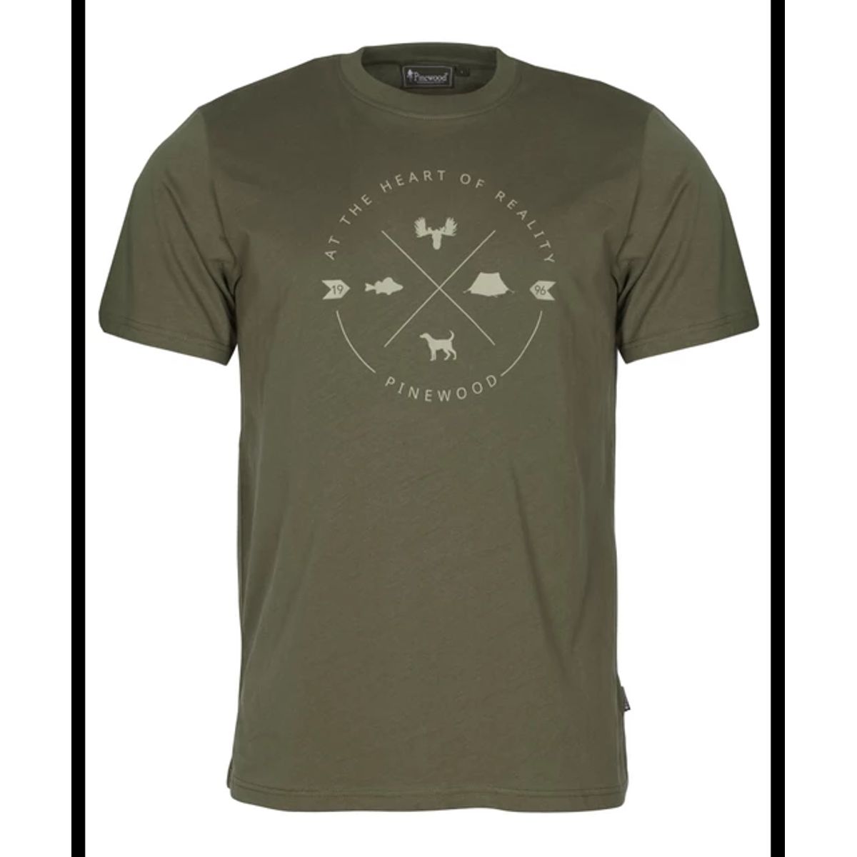 Pinewood Finnveden Trail T-shirt Olive XL