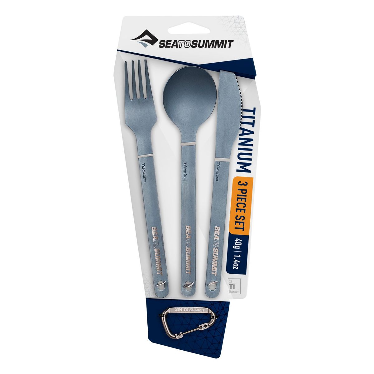 Titanium Cutlery 3-Piece Set