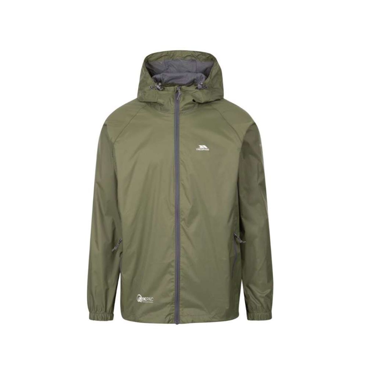 Trespass Qikpac Regnjakke Green S