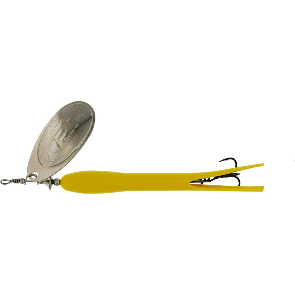 Westin FC Spinner Upstream 20g Flouro Yellow Silver Blade