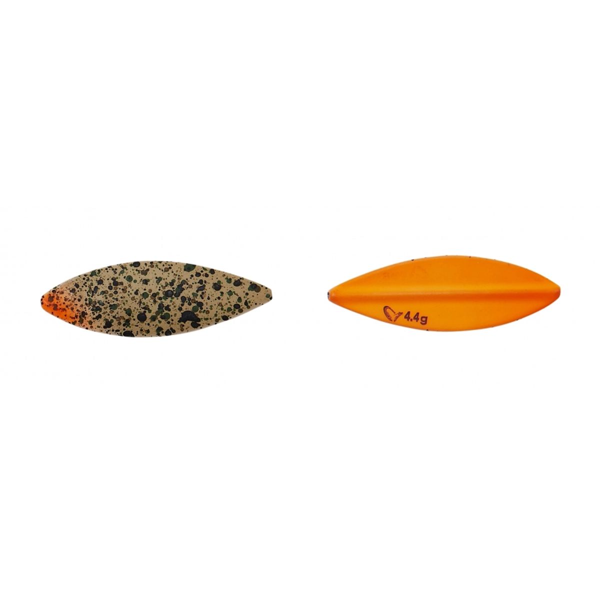 Lt Stickel Blade Rigged Sinking Pellet Gennemløbs Blink Pellet Uv Orange 5,2cm 8,4g