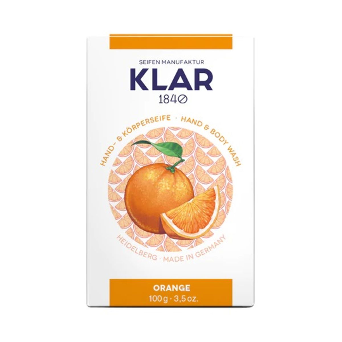 KLAR - Hånd- og Kropssæbe - Orange