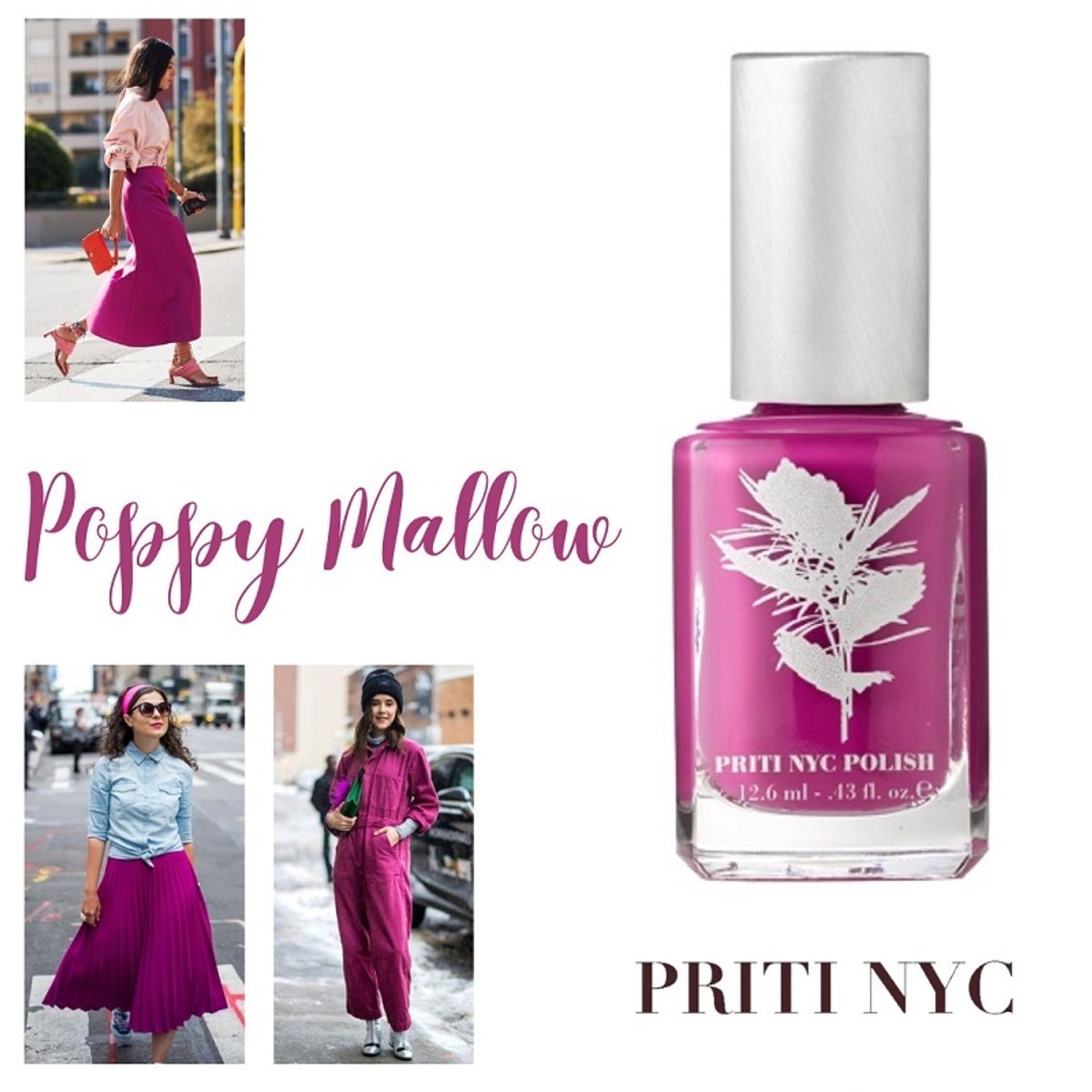 PRITI NYC - N°261 - Poppy Mallow