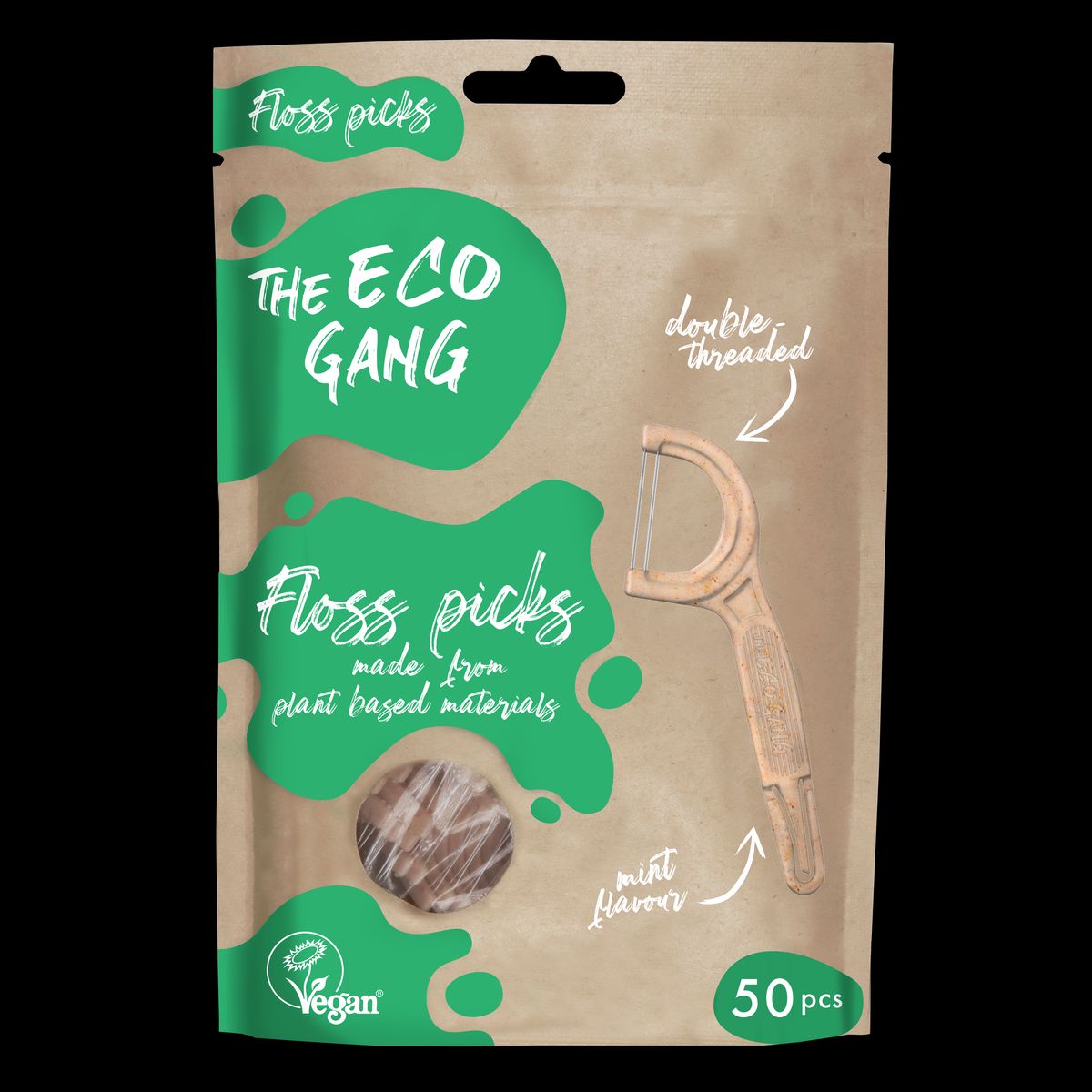 THE ECO GANG - Tandtrådsbøjler dobbeltstrenget med mint