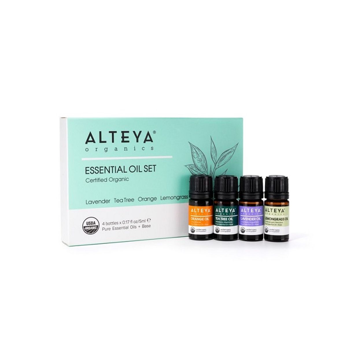 Alteya Organics - Økologisk Essentiel olier Pure Gratitude Gaveæske