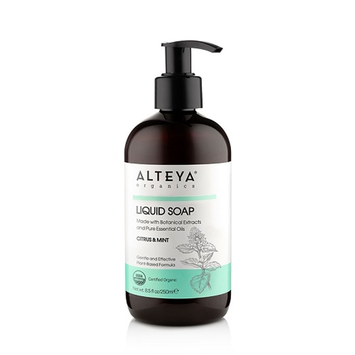 Alteya Organics - Økologisk Flydende Sæbe - Citrus & Mint 250ml