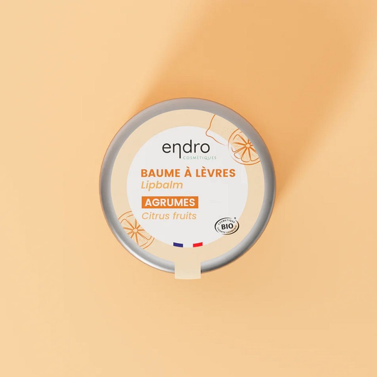 endro cosmètiques - Bio Lipbalm - Citrus fruits