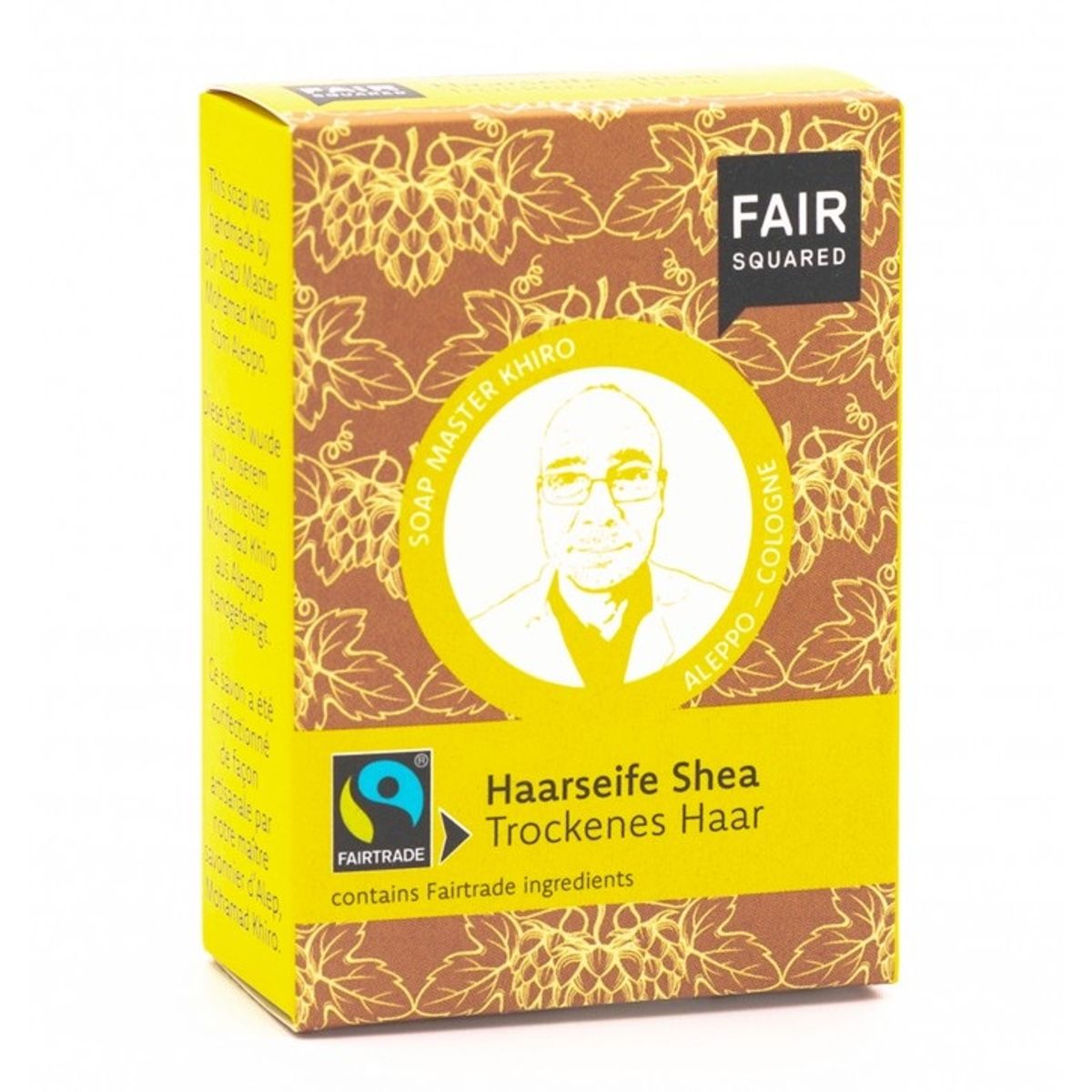 FAIR SQUARED - Økologisk Shea Shampoobar UNO - Tørt Hår