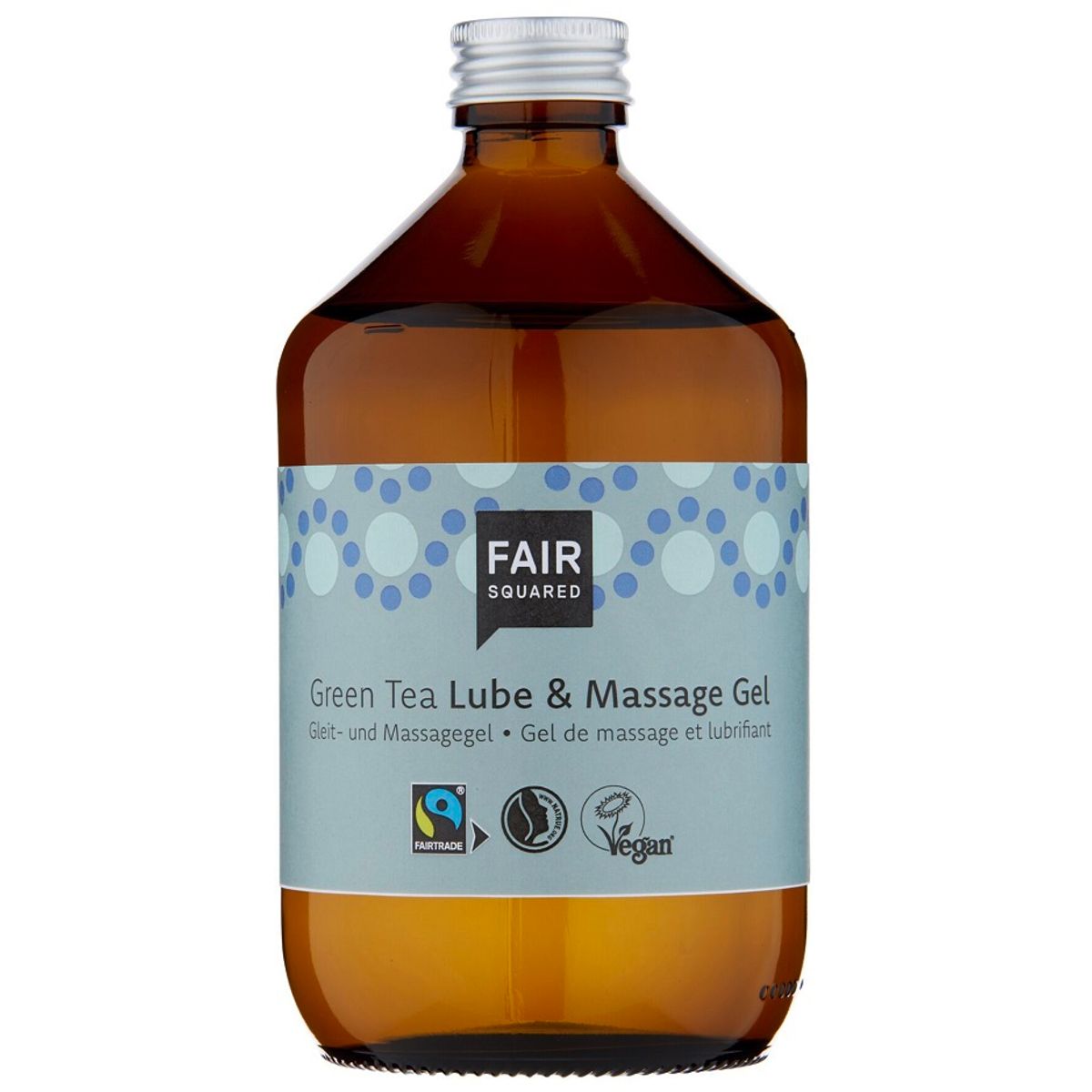 FAIR SQUARED - Green Tea Lube & Massage Gel 500ml.