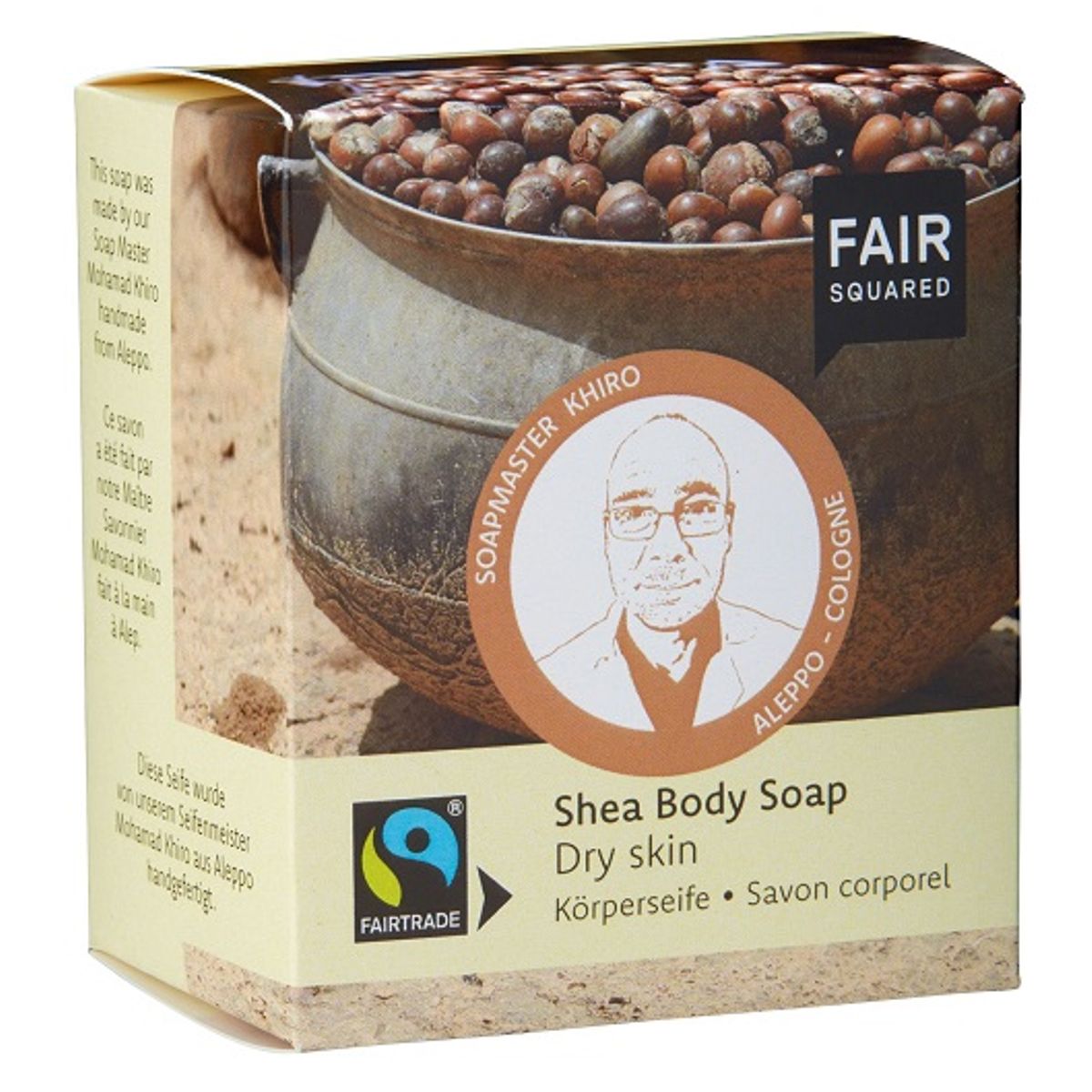 FAIR SQUARED - Økologisk Shea Body Sæbebar