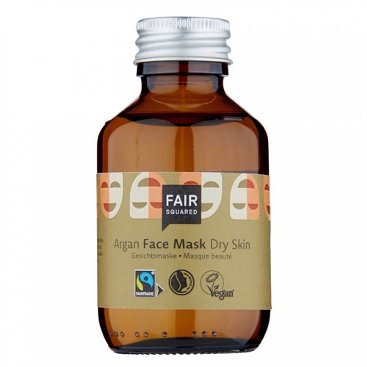 FAIR SQUARED - Økologisk Argan Sheet Mask Serum for Dry Skin