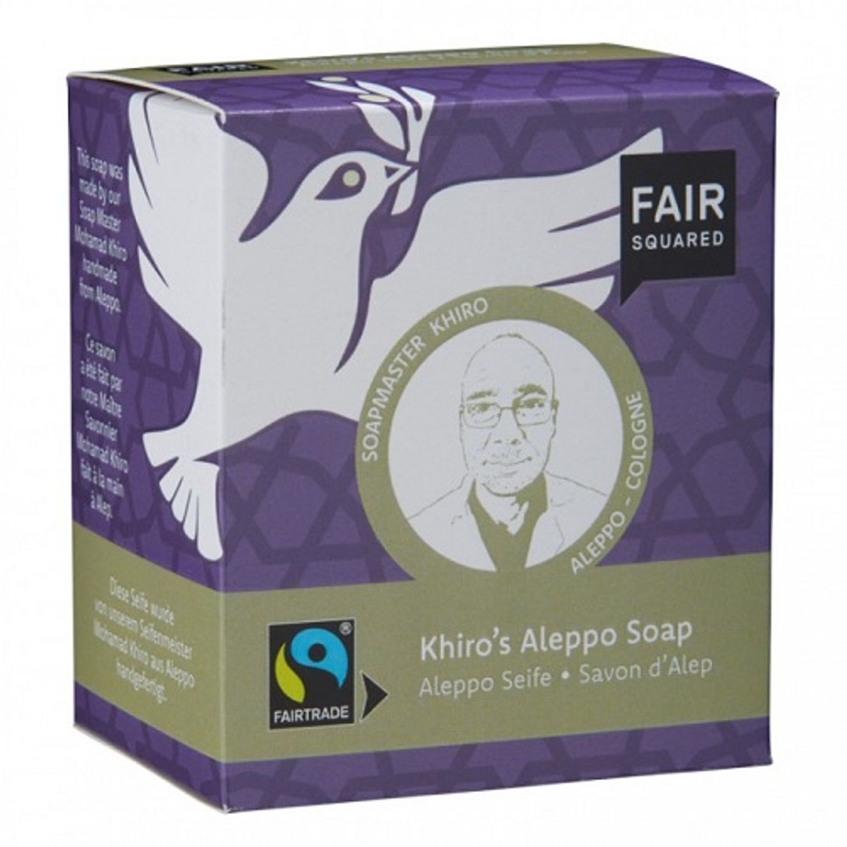 FAIR SQUARED - Khiro´s Økologisk Aleppo Sæbe