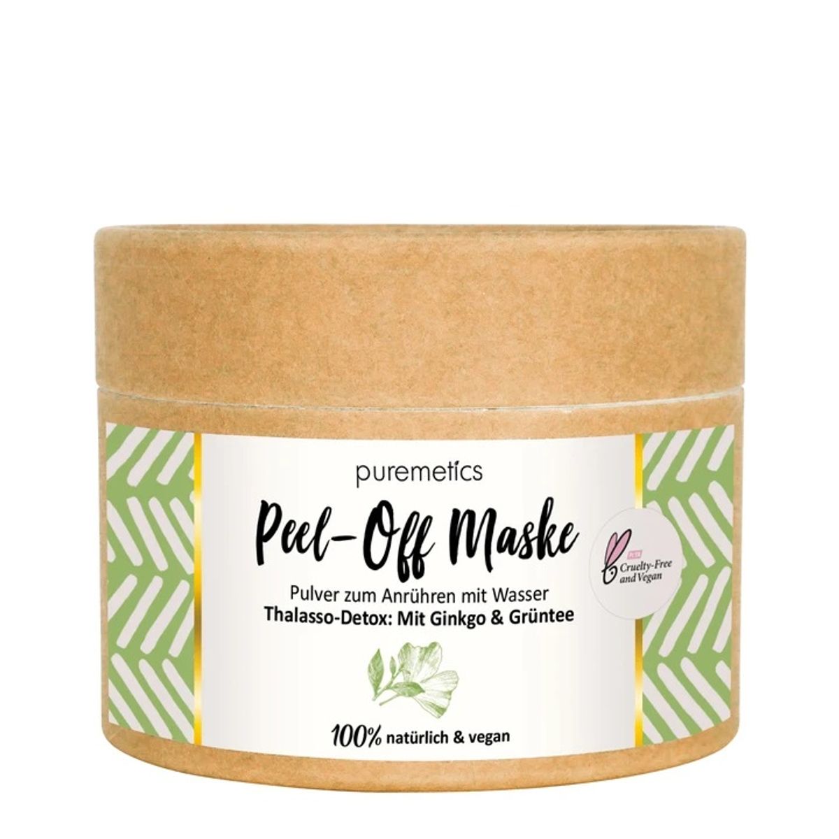 puremetics - Peel-Off Maske Ginkgo & Green Tea