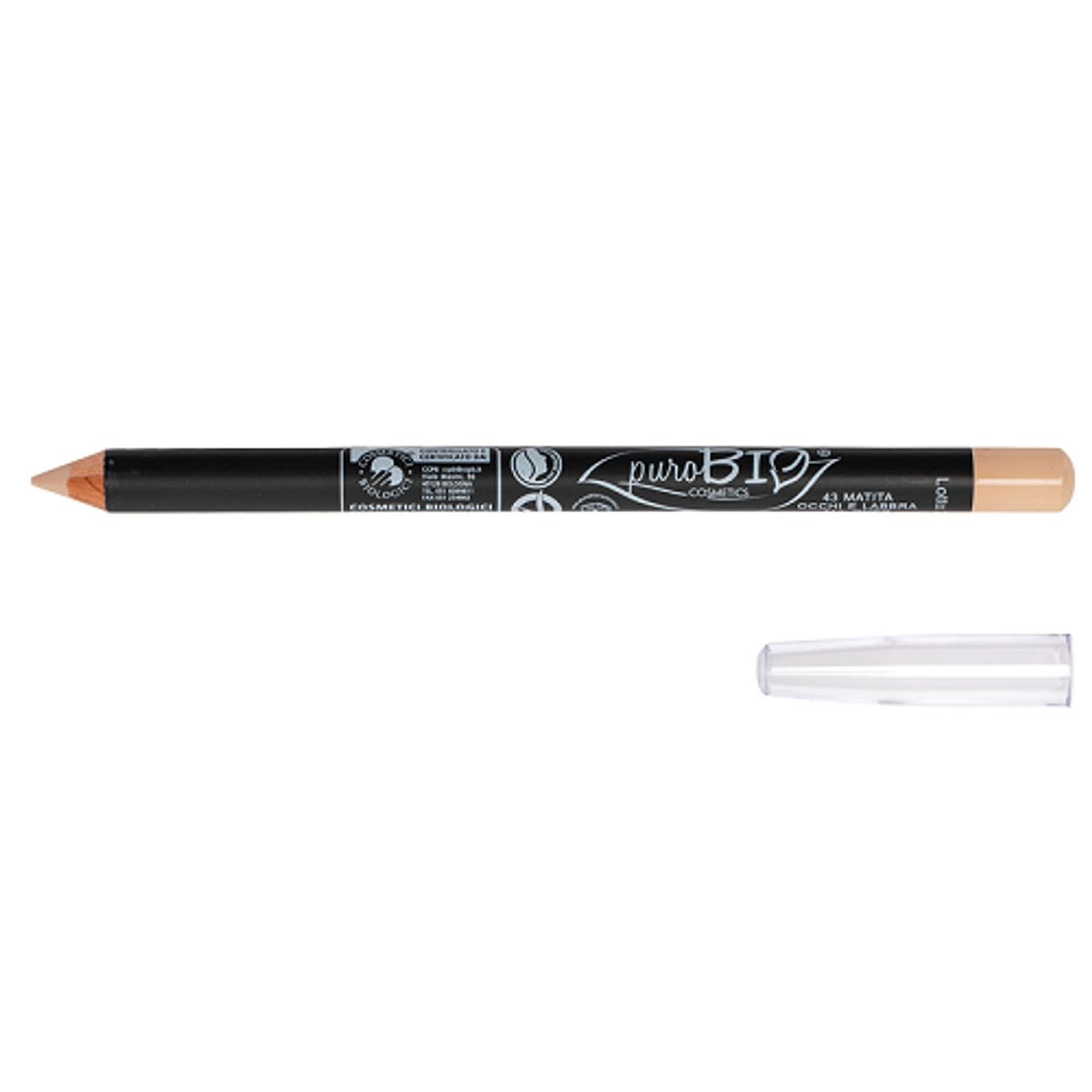 puroBIO Cosmetics - Eye Lip pencil nude 043