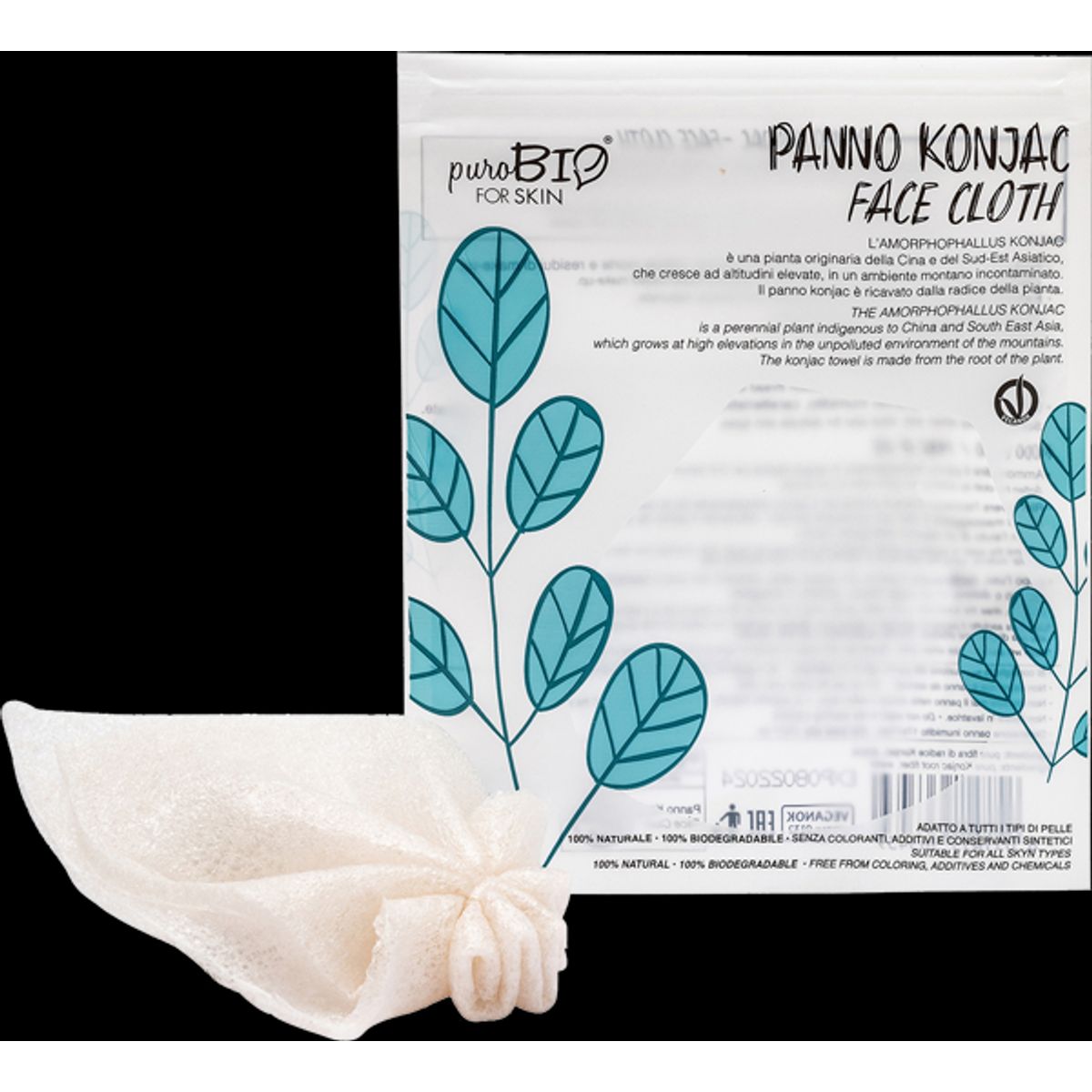 puroBIO for skin - Konjac Face Cloth