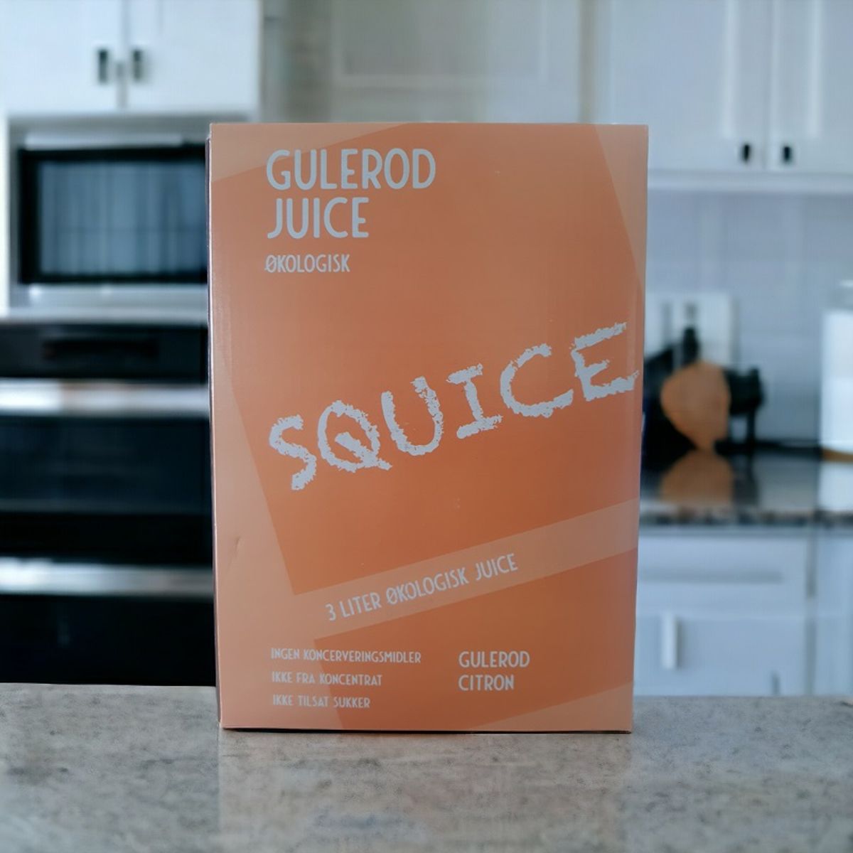 SQUICE - Økologisk Gulerod juice - Koldpresset