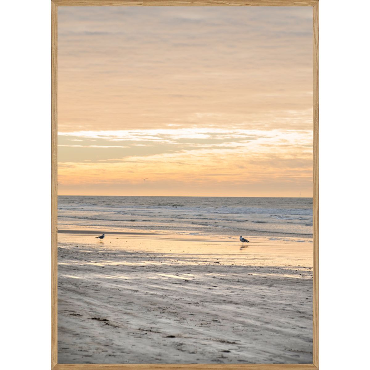 VEJERS STRAND - NATURPLAKAT 70 x 100cm - BOLIGEN > NATURPLAKATER - Living Nature