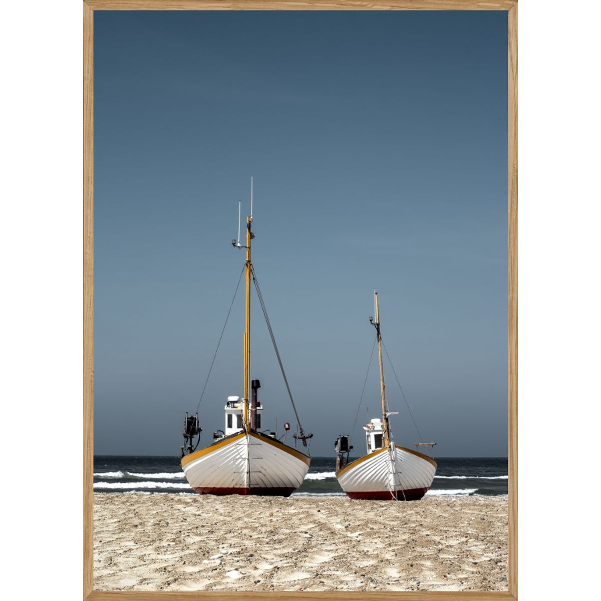 SLETTE STRAND - NATURPLAKAT A4 ( 21 x 29,7cm) - BOLIGEN > NATURPLAKATER - Living Nature