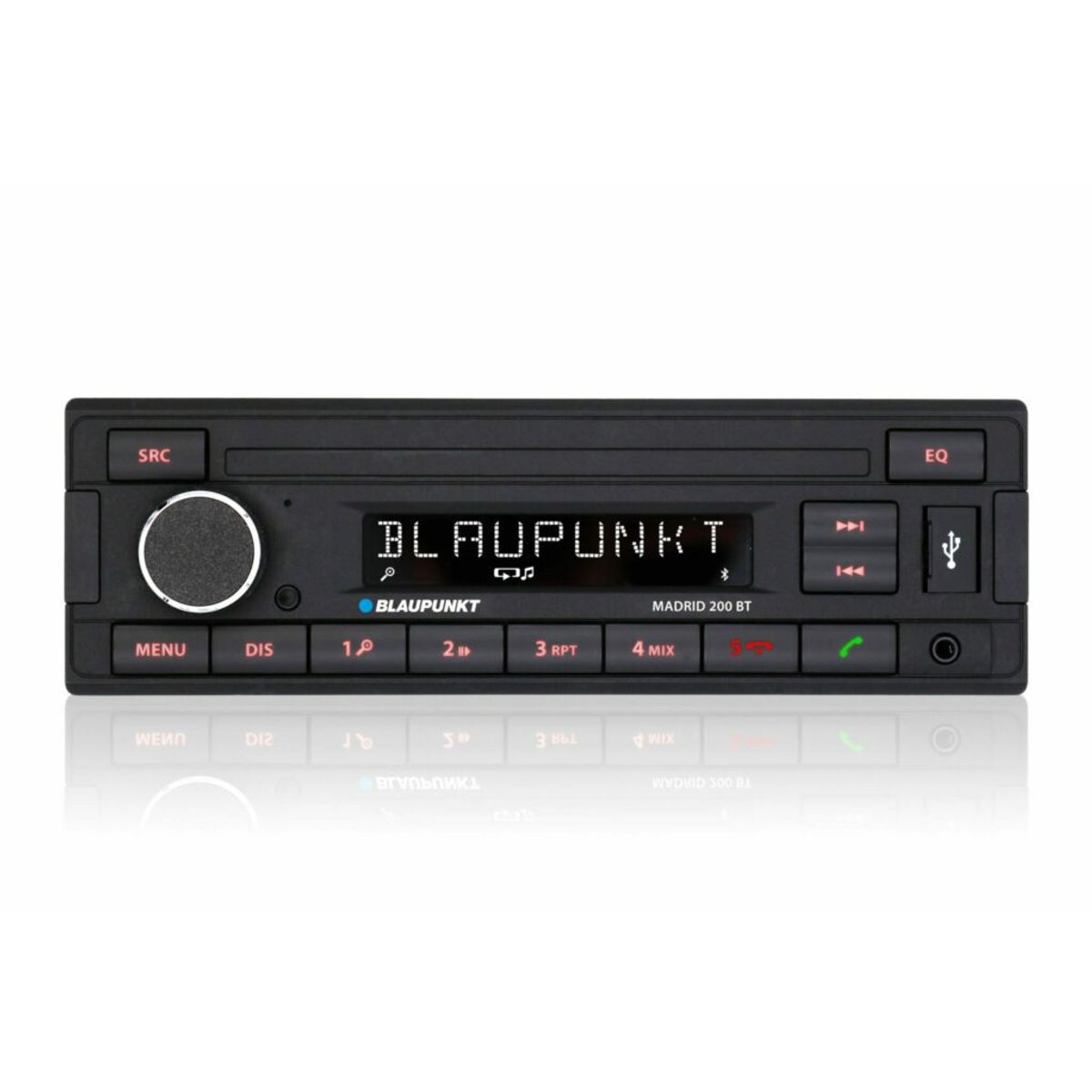 Blaupunkt Madrid 200 BT Bilradio m. Bluetooth