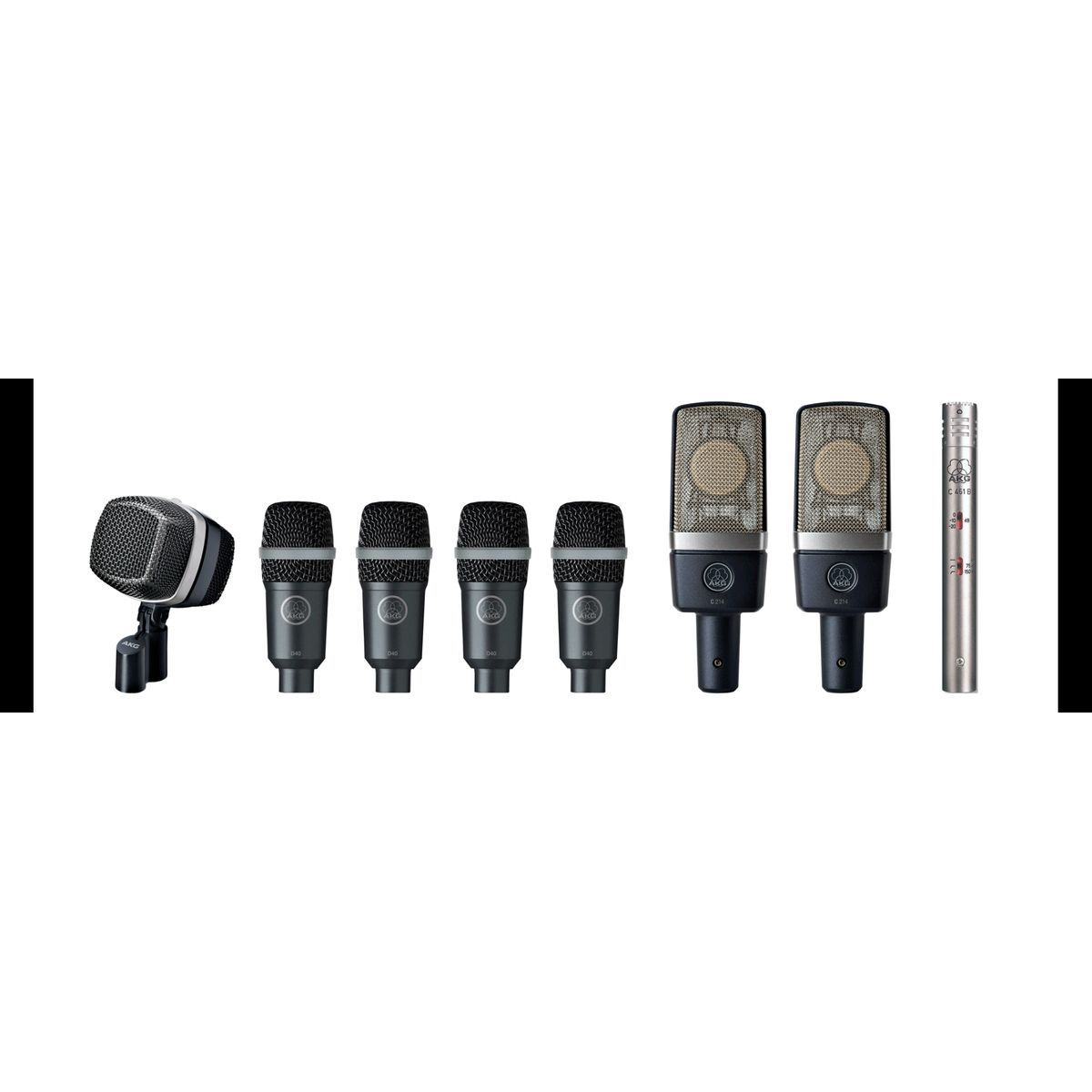 AKG Drum Set Premium Tromme Mikrofonpakke