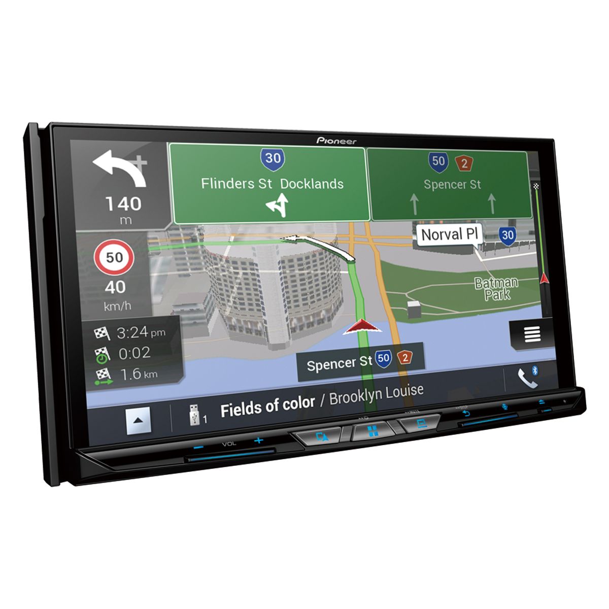 Pioneer AVIC-Z930DAB GPS Navigation, Trådløs Apple CarPlay og Bluetooth