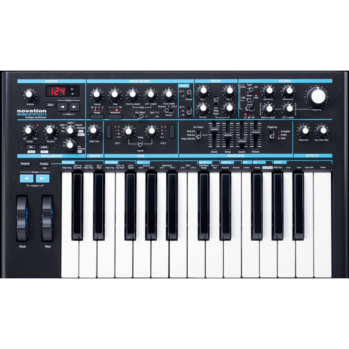 Novation Bass Station II Synthesizer