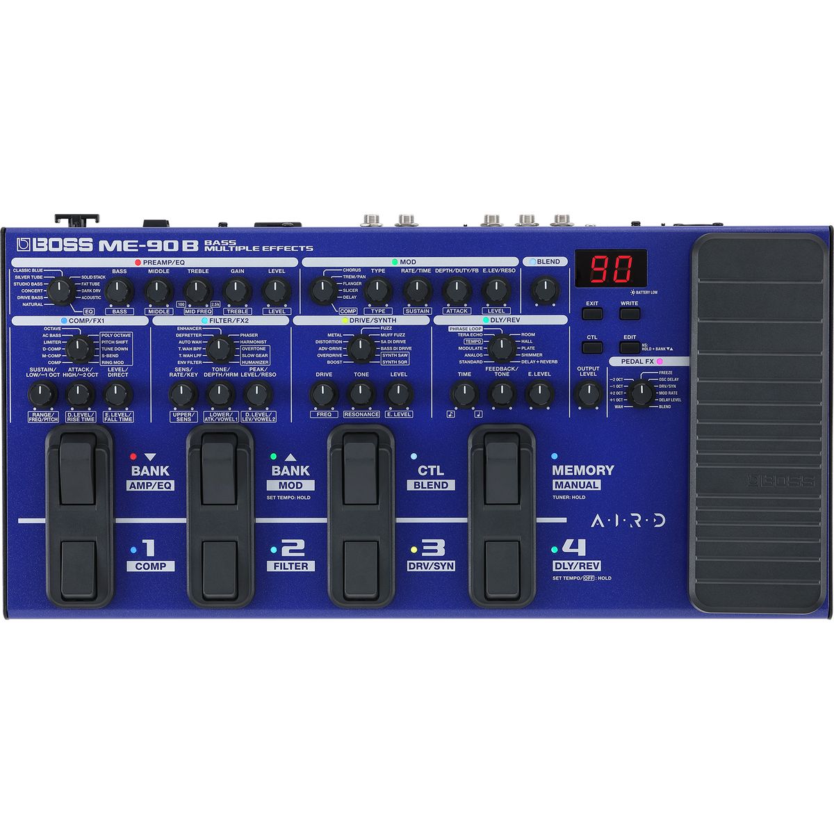 Boss ME-90B Bas Multieffekt